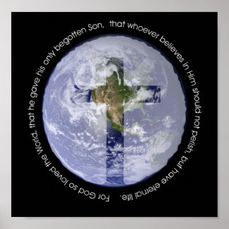 Gud så älskade världen poster