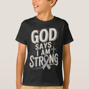 Gud säger att det är svårt att inse att det finns t shirt