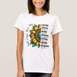 Gud säger att du är t shirt