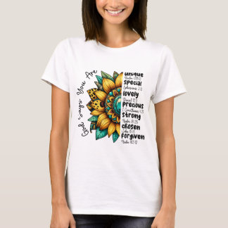 Gud säger att du är t shirt