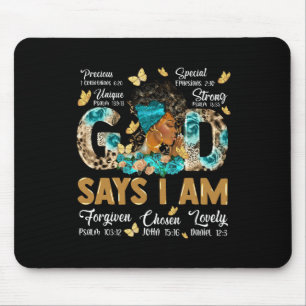 Gud säger att jag är Melanin Queen Black History A Musmatta