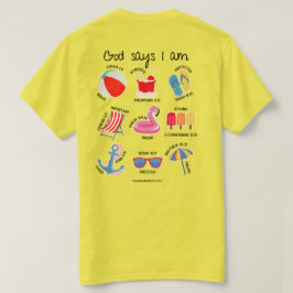 Gud säger att jag är T-Shirt