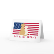 Gud Segna Amerika Tomma Kort