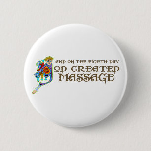 Gud skapad massage knapp