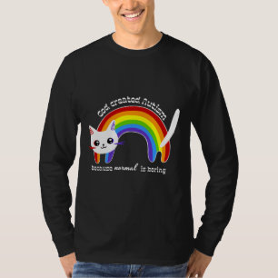 Gud Skapade autism för att normala förhållanden ge T Shirt