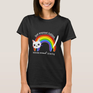 Gud Skapade autism för att normala förhållanden ge T Shirt