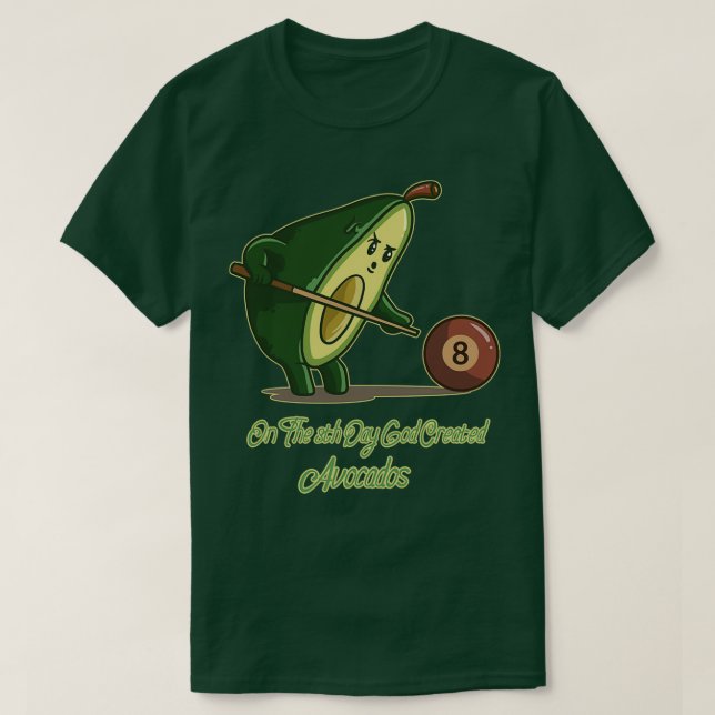 Gud Skapat Avocados T Shirt (Design framsida)