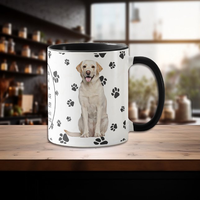 Gud Skapat GULT LABRADOR RETRIEVERS Mugg (Skapare uppladdad)