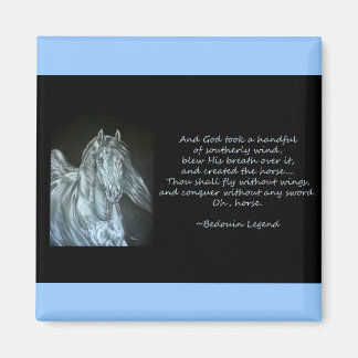 Gud Skapat Horse Magnet