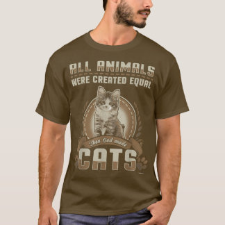 Gud Skapat Kats T-Shirt