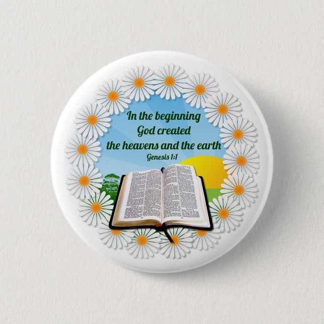 Gud Skapat Knapp (Framsida)