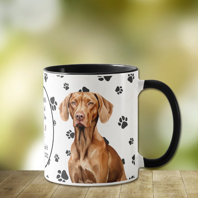 Gud Skapat Vizsla Hund Mugg (Skapare uppladdad)