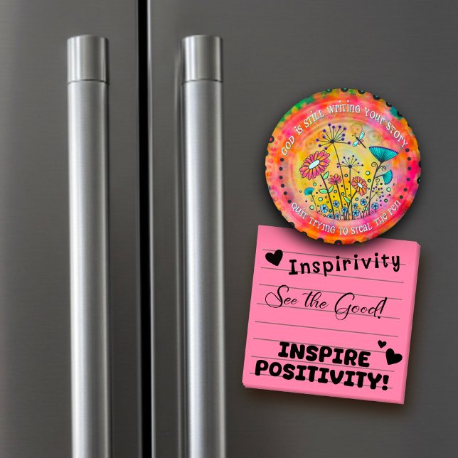 Gud skriver fortfarande din berättelse magnet (Skapare uppladdad)