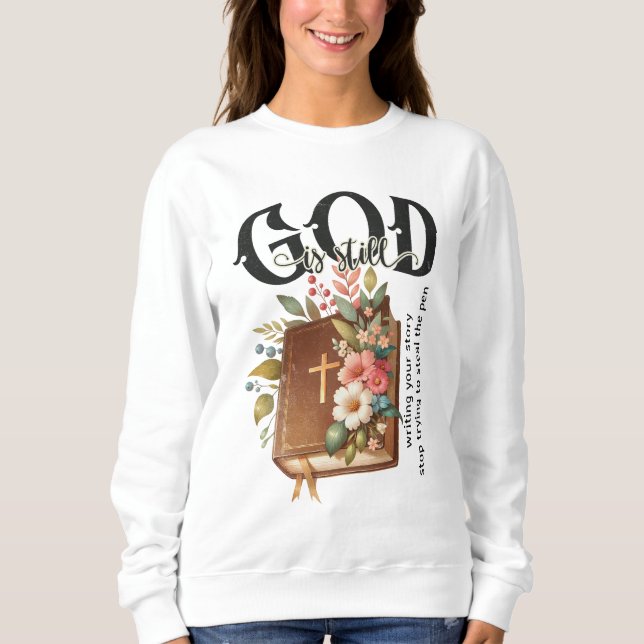 Gud skriver fortfarande din historia  t shirt (Framsida)