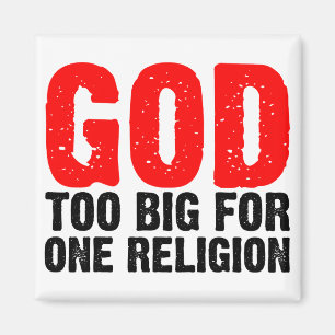 GUD SOM FÖR ÄR STOR FÖR EN RELIGION MAGNET