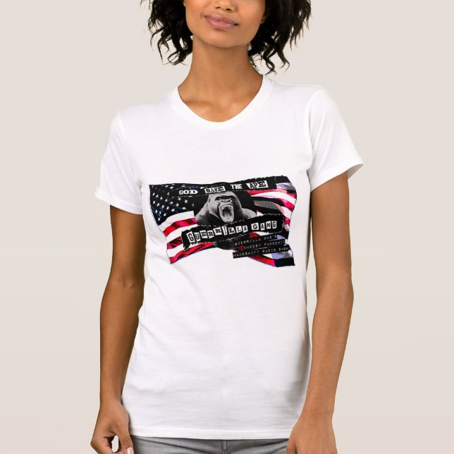 Gud Spara Ape - Guerrilla Gang T-Shirt (Framsida)