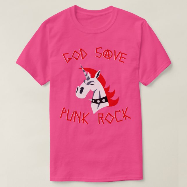 Gud Spara Punk Sten dess inte döda gift-idé T Shirt (Design framsida)