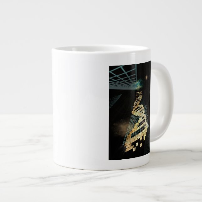 Gud spelar inte dice 2014 jumbo mugg (Framsida höger)