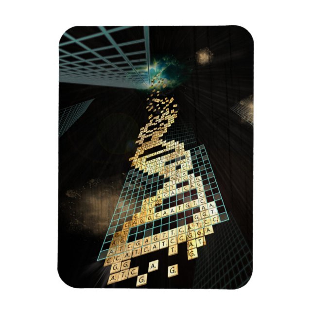 Gud spelar inte dice 2014 magnet (Vertikal)