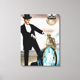 Gud spelar kanvastryck