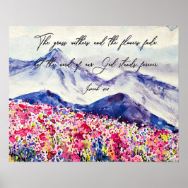 Gud Stands Forever Poster