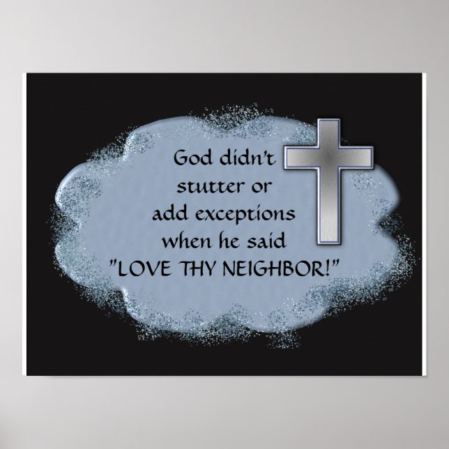 Gud stångade inte poster (Framsidan)