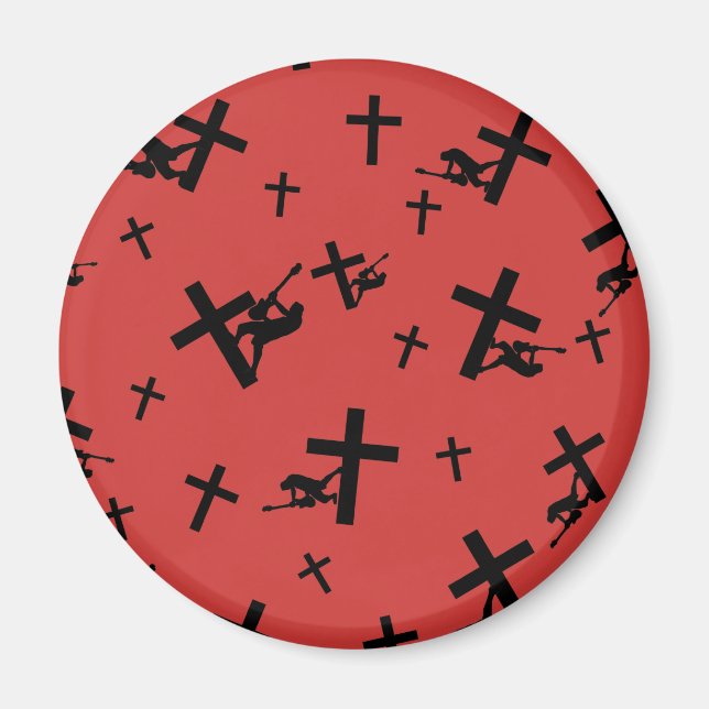 Gud Sten - Christian Sten Gear Magnet (Framsidan)