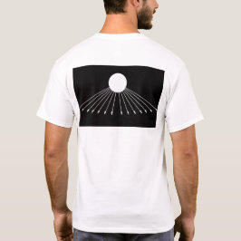 Gud symbol manar-shirt på baksida 2 t shirt