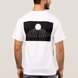 Gud symbol manar-shirt på baksida 2 t shirt
