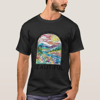 Gud tar vad som är brutet och gör det vackert t shirt