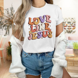 Gud Tee, Discibel Shirt, Kärlek som Jesus T Shirt