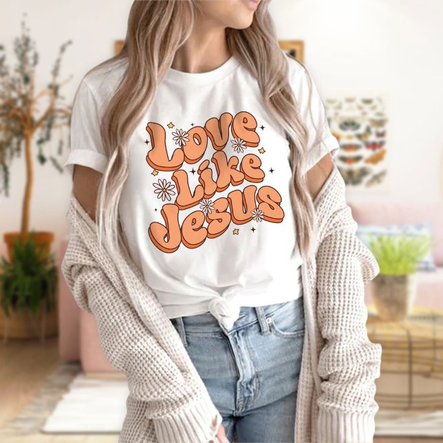 Gud Tee, Discibel Shirt, Kärlek som Jesus T Shirt (Skapare uppladdad)