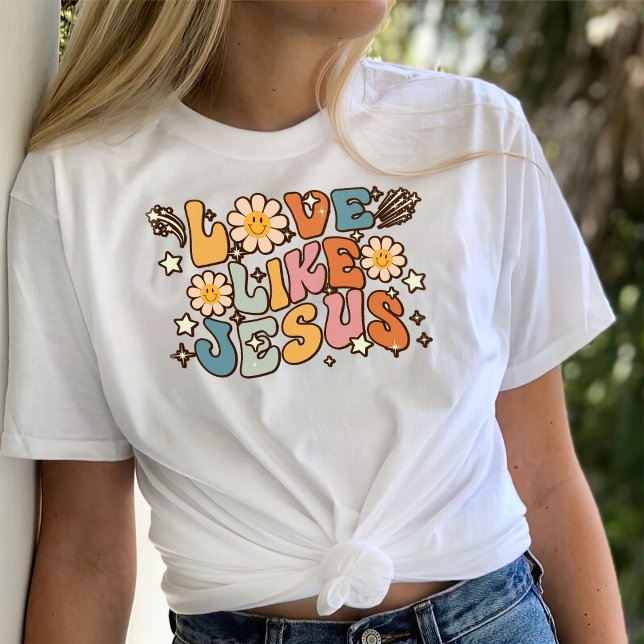 Gud Tee, Discibel Shirt,Kärlek som Jesus T-Shirt (Skapare uppladdad)