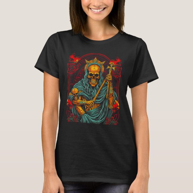 Gud Thanatos T Shirt (Framsida)