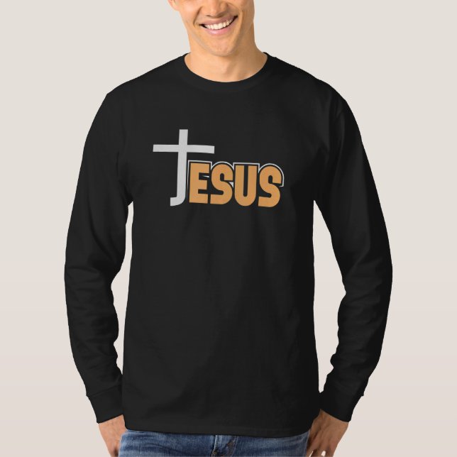 Gud Tro Pastor Bible Faith Religion Confirmati T Shirt (Framsida)