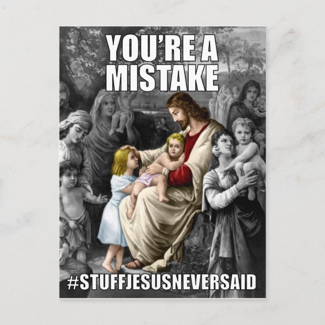 Gud tror på dig (SJNS) Vykort (Framsida)