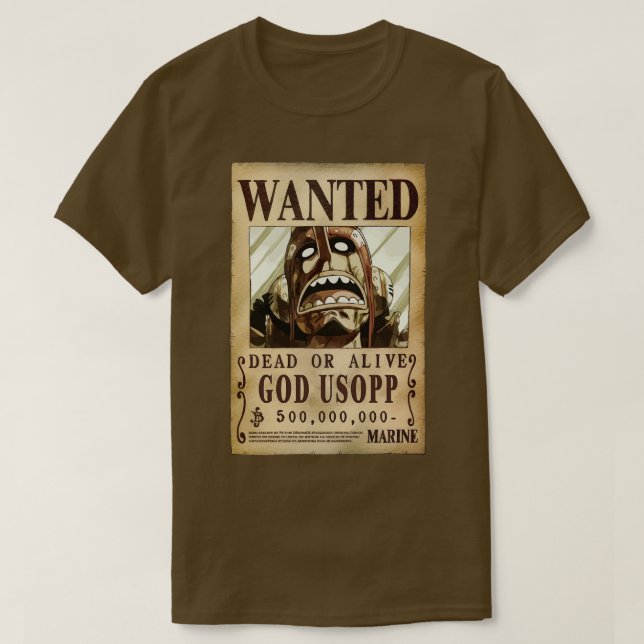 Gud usopp senaste efterlysta studentexamen t shirt (Design framsida)