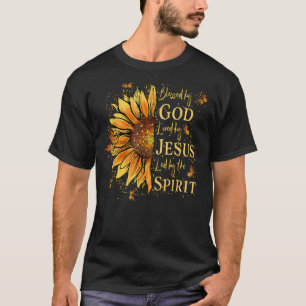 Gud välsignad - älskad av Jesus, solros 1 T Shirt
