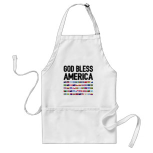 Gud välsigne Amerika Alla länder Latino stolthet I Förkläde