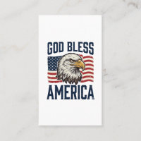 Gud välsigne Amerika Örn Patriotisk Vektordesign_1