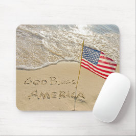 Gud välsigne Amerika-stranden Musmatta