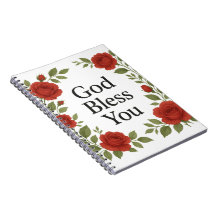 Gud Välsigne Dig Religiösa Ros Blommiga Kort