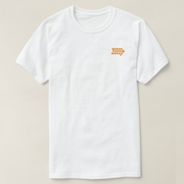 Gud Välsigne Ditt Hjärta T-shirt (Design framsida)