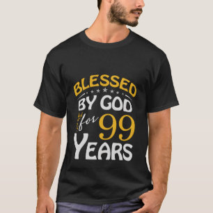 Gud välsigne för 99 Lycklig 99:e T Shirt