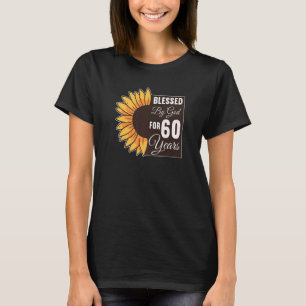 Gud välsigne för sextio år 60:e födelsedagen Kvinn T Shirt