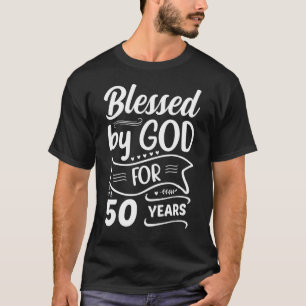 Gud välsigne i 50 år gammal född 1972 t shirt