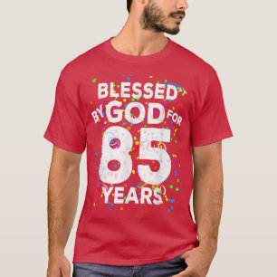 Gud välsigne i 85 årGlad 85:e födelsedagen T Shirt