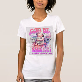 Gud välsigne mig - Abundance Manifestation Angel T Shirt