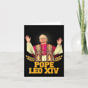 Gud välsigne påve Leo Xiv Påve Leo Xiv Tröja Påve Kort