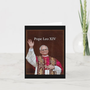 Gud välsigne påve Leo Xiv Tröja, påve Leo Xiv Kort